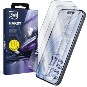 2x Vidro híbrido para Apple iPhone 17 Pro Max/ 18 Pro Max - 3mk HARDY® Fusion™