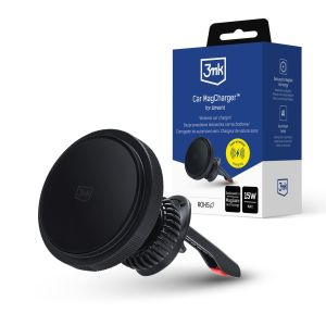 Suporte para carro com MagSafe 3mk Car MagCharger™ para ventilaçao