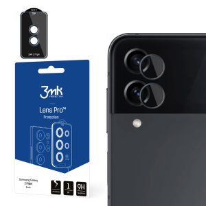 Vidro temperado para a lente da câmara para Samsung Galaxy Z Flip4 - 3mk Lens Protection Pro Black