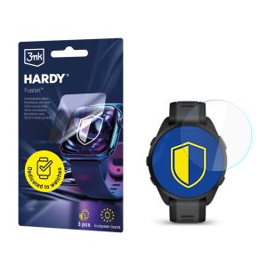 Vidro híbrido para smartwatch Garmin Forerunner 165/ 165 Music - 3mk HARDY® Fusion Watch Protection™