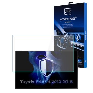 Película de proteção mate para ecrã de navegação para Toyota RAV4 IV 2013-18 – 3mk TechWrap Matte™ Center Display