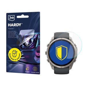 Vidro híbrido para smartwatch Garmin Fenix 9 Pro 51mm - 3mk HARDY® Fusion Watch Protection™