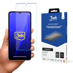 Vidro híbrido inquebrável para Xiaomi Redmi 12C - 3mk FlexibleGlass™
