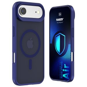 Capa fumada com MagSafe para Apple iPhone Air – 3mk HARDY® Hazy MagCase™ Blue