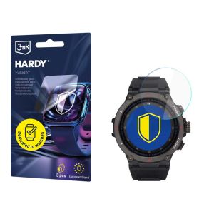 Vidro híbrido para smartwatch Garett GRS Pro - 3mk HARDY® Fusion Watch Protection™