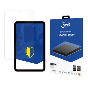 Vidro híbrido inquebrável para Apple iPad Mini 6 (A15 Bionic)/Apple iPad Mini 7 ( - 3mk FlexibleGlass