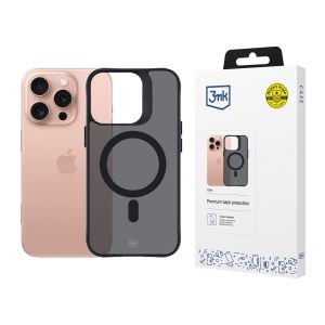 Capa para Apple iPhone 16 Pro - 3mk Smoke MagCase