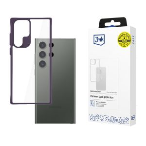 Capa para Samsung Galaxy S24 Ultra - 3mk Satin Armor Case+ Purple