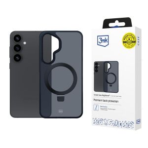 Capa para Samsung Galaxy S25+ - 3mk Smoke Case Mag&Stand