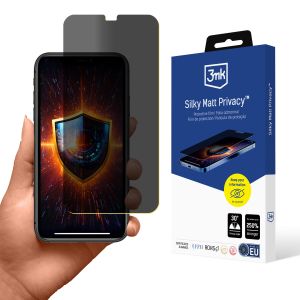 Película de Priveacidade com filtro de privacidade Apple iPhone 11 - 3mk Silky Matt Privacy