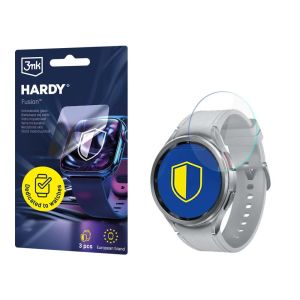 Vidro híbrido para smartwatch Samsung Galaxy Watch 6 Classic 43mm - 3mk HARDY® Fusion Watch Protection™