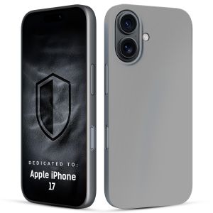 Capa de silicone para Apple iPhone 17 - 3mk HARDY® Mellow Case™ Gray