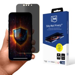 Película de Priveacidade com filtro de privacidade Apple iPhone 13 Mini - 3mk Silky Matt Privacy