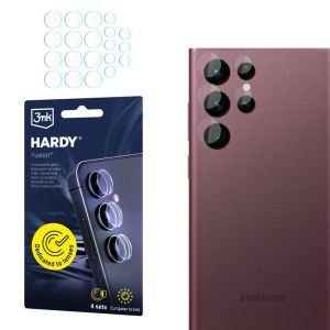 Vidro para lente da câmara para Samsung Galaxy S22 Ultra 5G - 3mk HARDY® Fusion Lens Protection™