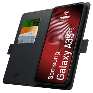 Capa com aba para Samsung Galaxy A35 5G – 3mk HARDY® Foldy Case™