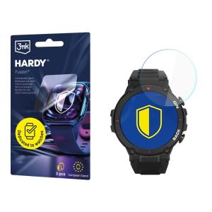 Vidro híbrido para smartwatch Garett GRS - 3mk HARDY® Fusion Watch Protection™