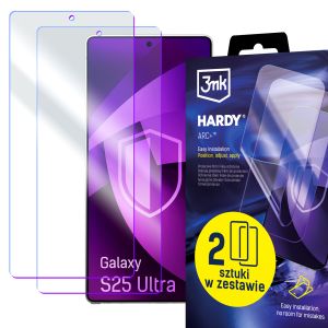 2x Filme protetor para Samsung Galaxy S25 Ultra - 3mk HARDY® ARC+