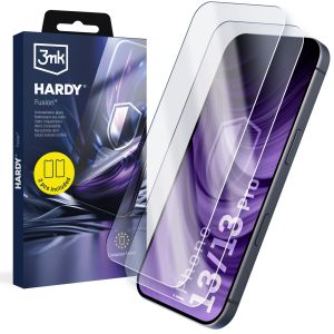 2x Vidro híbrido para Apple iPhone 13/13 Pro - 3mk HARDY® Fusion™