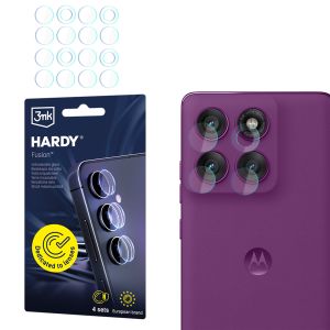 Vidro para lente da câmara para Motorola Edge 60 Pro - 3mk HARDY® Fusion Lens Protection™