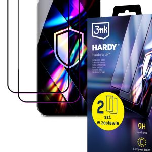 2x Vidro temperado para Apple iPhone 12 Mini – 3mk HARDY® Hardura 9H™