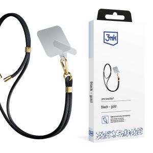 Cord?o para smartphone 3mk EasyClip Black (gold)