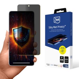 Película de Priveacidade com filtro de privacidade Redmi Note 14 5G - 3mk Silky Matt Privacy