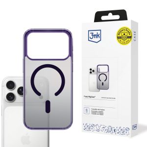 Capa para Apple iPhone 17 Pro - 3mk Frosty MagCase Purple