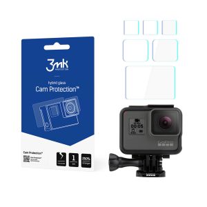 Vidro de proteç?o para GoPro HERO 5/6/7 Black - proteç?o de Câmera 3mk
