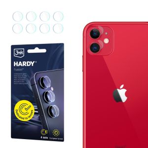 Vidro para lente da câmara para Apple iPhone 11 - 3mk HARDY® Fusion Lens Protection™