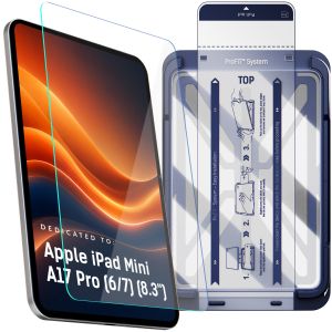 Vidro temperado com aplicador para Apple iPad A17 Pro (6/7) (8.3inch) - 3mk HARDY® GlassTab ProFIT™