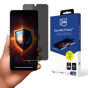 Película de Priveacidade com filtro de privacidade Poco X6 Pro 5G - 3mk Silky Matt Privacy