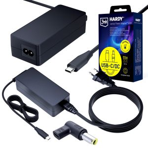 Fonte de alimentação para portátil IBM/Lenovo 20V USB-C 7.9 x 5.5mm 3mk HARDY® Laptop Power Adapter™ 65W