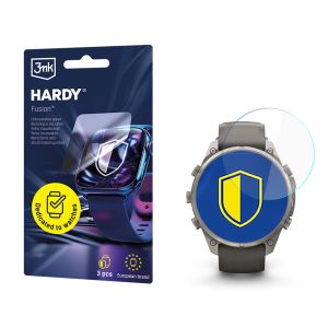 Vidro híbrido para smartwatch Garmin Fenix 9 Pro Solar 51mm - 3mk HARDY® Fusion Watch Protection™