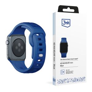 Bracelete para 42/44/45/46/49 mm Blue (big) - Bracelete de Silicone para relógio 3mk