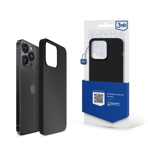 Capa para Apple iPhone 13 Pro Max - 3mk Silicone Case Preto
