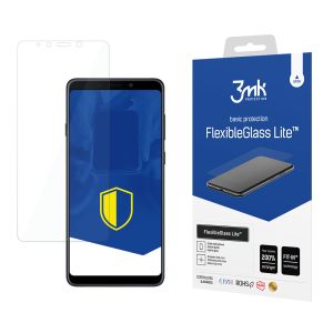 Vidro híbrido inquebrável para Samsung Galaxy A9 2018 - 3mk FlexibleGlass™