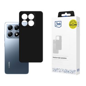 Capa de silicone para Xiaomi 14T - 3mk HARDY® Mellow Case™ Black
