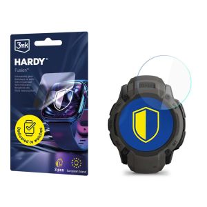 Vidro híbrido para smartwatch Garmin Instinct 2X - 3mk HARDY® Fusion Watch Protection™