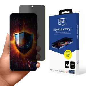 Película de privacidade para Samsung Galaxy S26 FE - 3mk Silky Matt Privacy