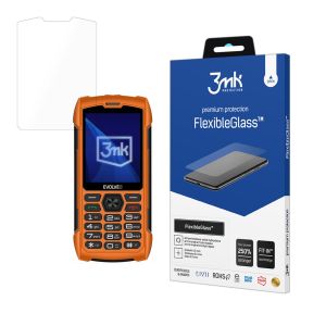 Vidro híbrido inquebrável para Evolveo StrongPhone H1 - 3mk FlexibleGlass™