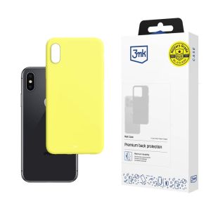 Capa para Apple iPhone X/XS - 3mk Matt Case Lime