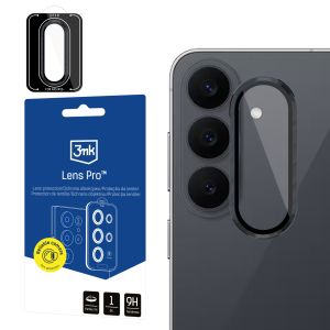 Vidro temperado para a lente da câmara para Samsung Galaxy S26 FE 3mk Lens Protection Pro Black