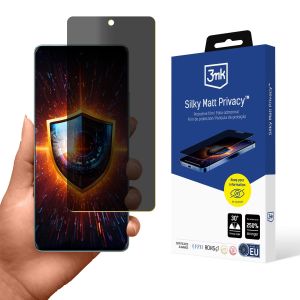 Película de Priveacidade com filtro de privacidade Vivo X100 Pro - 3mk Silky Matt Privacy