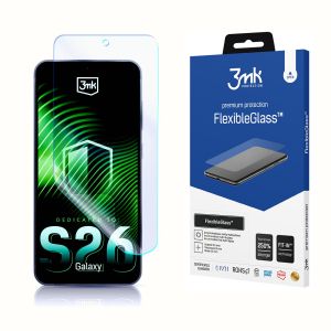 Vidro híbrido irrompível para Samsung Galaxy S26 - 3mk FlexibleGlass