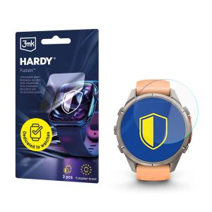 Vidro híbrido para smartwatch Garmin Fenix 9 Pro 43mm - 3mk HARDY® Fusion Watch Protection™