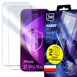 2x Película de proteção para Apple iPhone 17 Pro Max/ 18 Pro Max - 3mk HARDY® ARC+