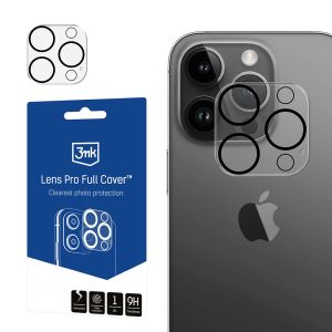 Proteç?o para lentes de câmara Apple iPhone 12 Pro - 3mk Lens Pro Full Cover