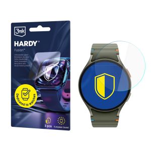 Vidro híbrido para smartwatch Samsung Galaxy Watch 7 44mm - 3mk HARDY® Fusion Watch Protection™