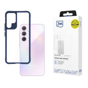 Capa para Samsung Galaxy A35 5G - 3mk Satin Armor Case+ Blue