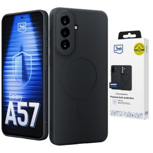 Capa flexível com MagSafe para Samsung Galaxy A57 – 3mk HARDY® Haptica MagCase™